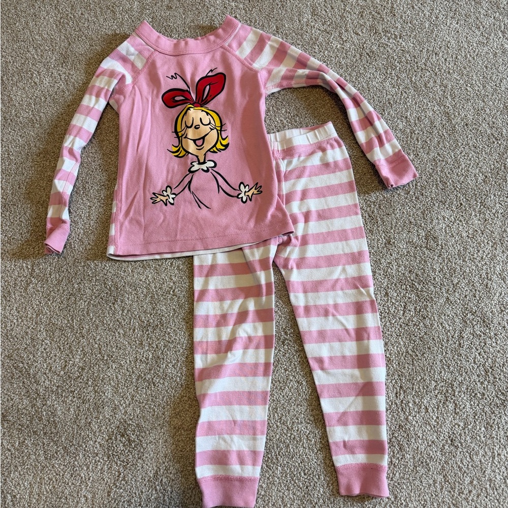 Hanna Andersson Cindy Lou Grinch Girls Pajama
